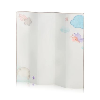 Lionelo - Ograda za igru MILLE PLUS sivo-bež