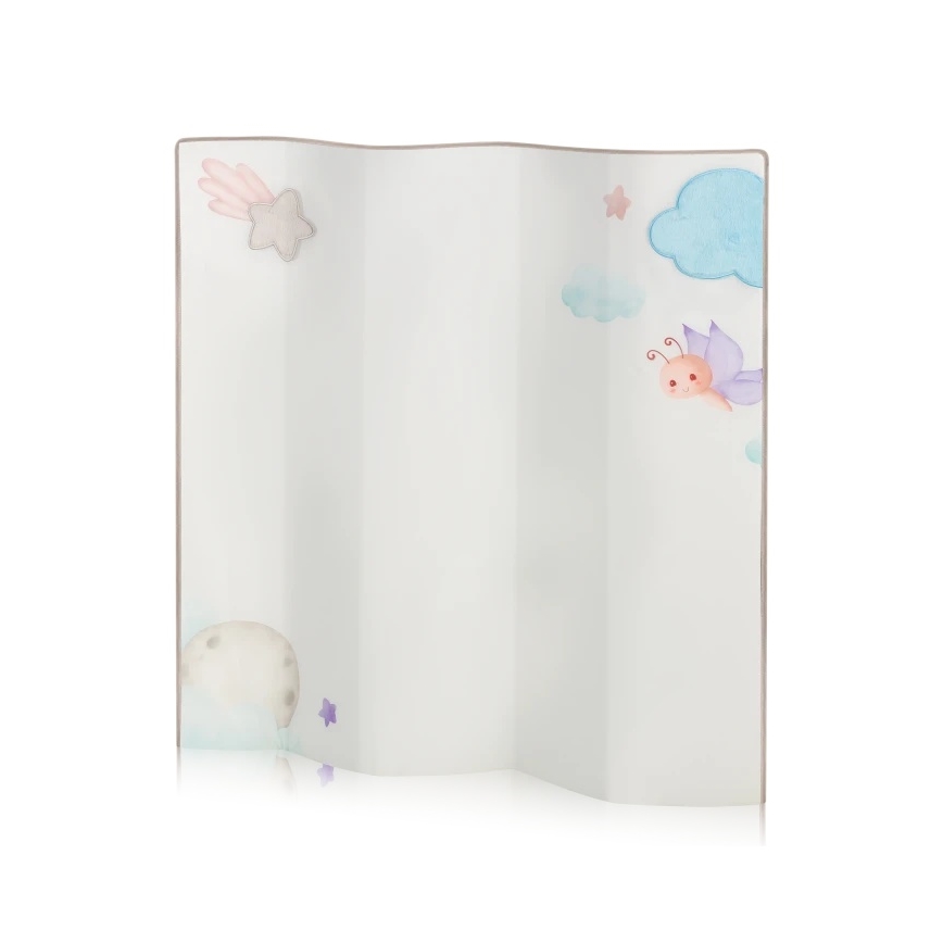 Lionelo - Ograda za igru MILLE PLUS sivo-bež