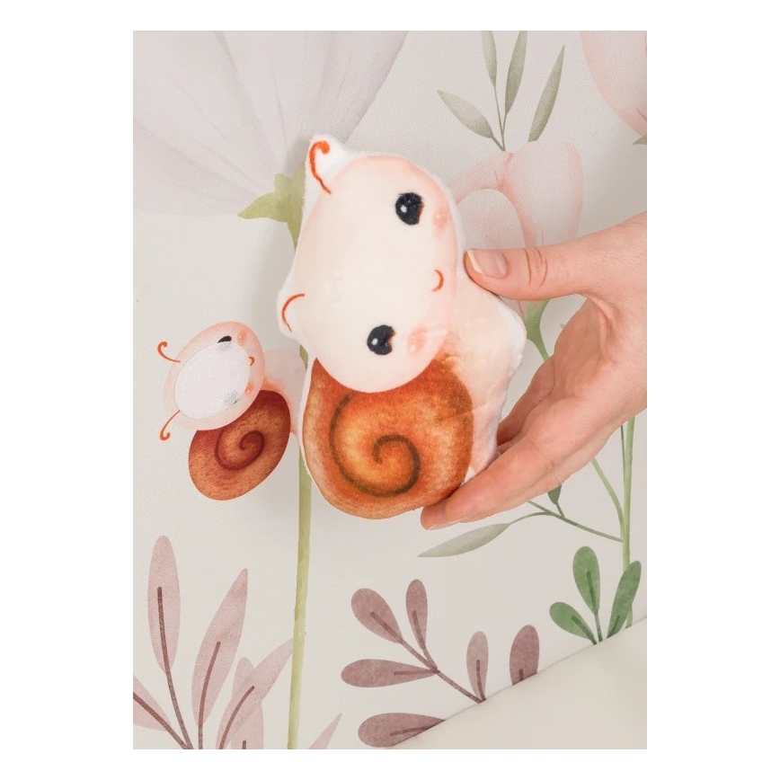 Lionelo - Ogradica za igru MILLE PLUS, ružičasta