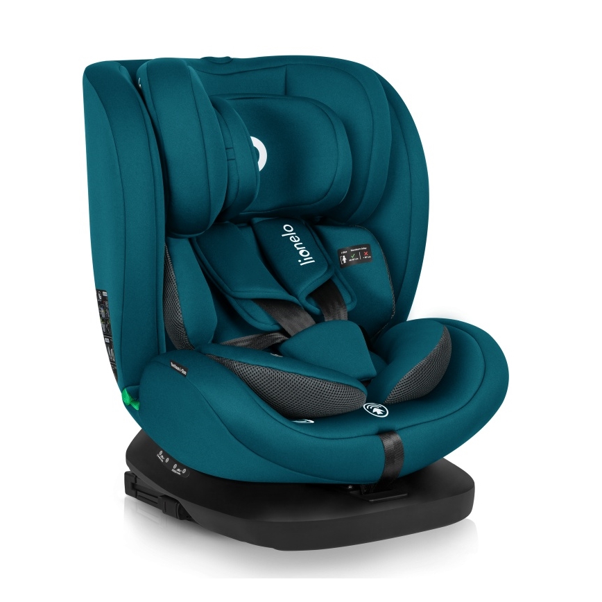 Lionelo - Okretna autosjedalica s bazom BASTIAAN i-Size 40-150 cm Indigo plava