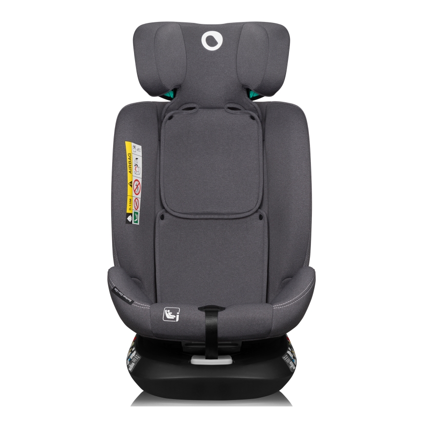 Lionelo - Autosjedalica s rotirajućom bazom BASTIAAN ONE i-Size 40-150 cm Grey Stone
