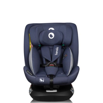Lionelo - Autosjedalica s rotirajućom bazom BASTIAAN ONE i-Size 40-150 cm teget