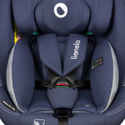 Lionelo - Autosjedalica s rotirajućom bazom BASTIAAN ONE i-Size 40-150 cm teget