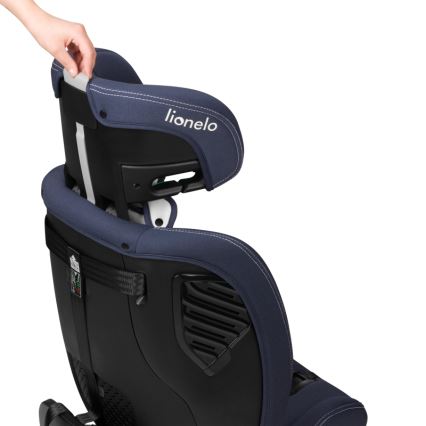 Lionelo - Autosjedalica s rotirajućom bazom BASTIAAN ONE i-Size 40-150 cm teget
