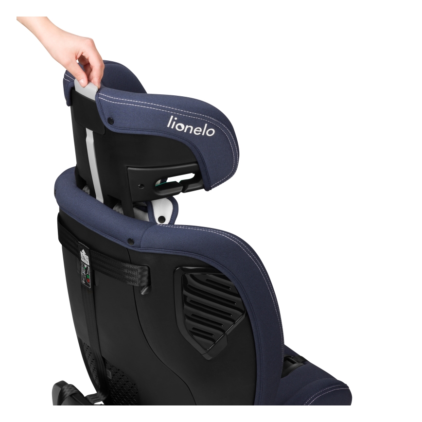 Lionelo - Autosjedalica s rotirajućom bazom BASTIAAN ONE i-Size 40-150 cm teget