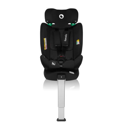 Lionelo - Autosjedalica s rotirajućom bazom BRAAM AIR i-Size 40-150 cm Crni karbon
