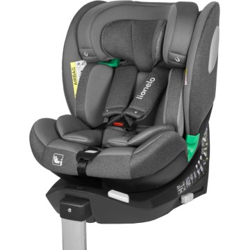 Lionelo - Okretna autosjedalica s bazom BRAAM i-Size 40-150 cm Siva Stone