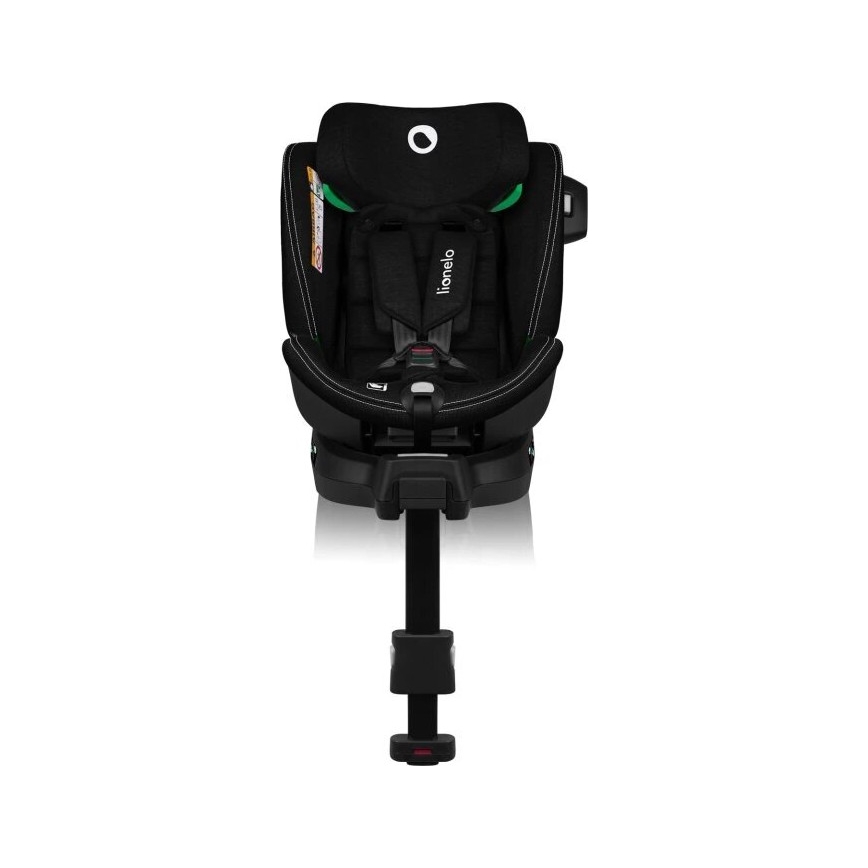 Lionelo - Okretna autosjedalica s bazom HARMONY i-Size 40-150 cm crna