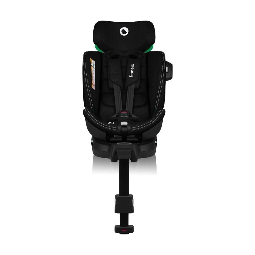 Lionelo - Okretna autosjedalica s bazom HARMONY i-Size 40-150 cm crna