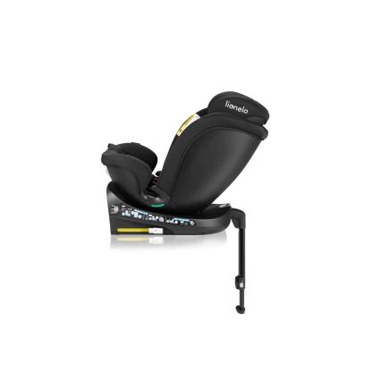 Lionelo - Okretna autosjedalica s bazom NAVY i-Size 40-150 cm crna