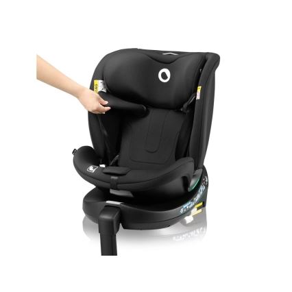 Lionelo - Okretna autosjedalica s bazom NAVY i-Size 40-150 cm crna