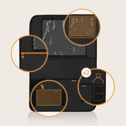Lionelo - Organizator za auto SEAT ORGANIZER Crni
