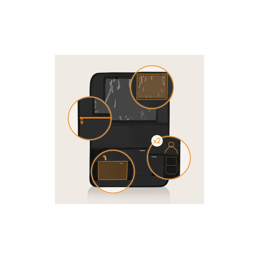 Lionelo - Organizator za auto SEAT ORGANIZER Crni