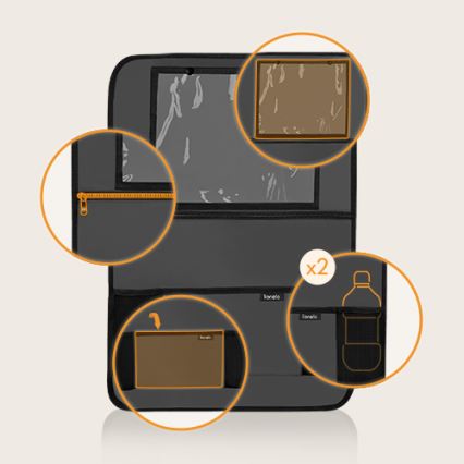 Lionelo - Organizator za automobil SEAT ORGANIZER Sivi