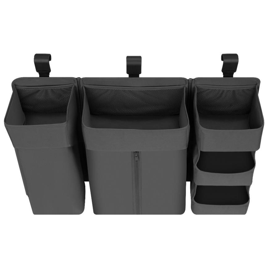 Lionelo - Organizator za dječji krevetić 3 u 1 SIDEPOCKET Siva