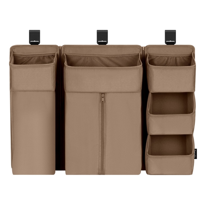 Lionelo - Organizator za dječji krevetić 3u1 SIDEPOCKET Bež