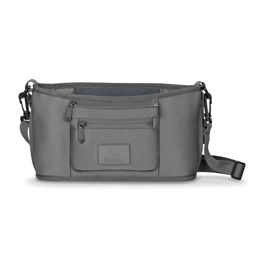 Lionelo - Organizer za dječja kolica LITTLE CUBE Grey Stone