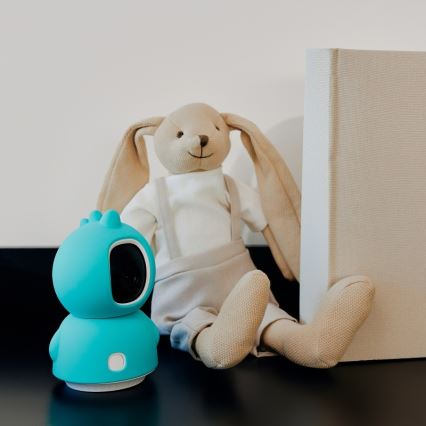 Lionelo - Pametni dječji monitor BABYLINE VIEW Wi-Fi 5V Bijela