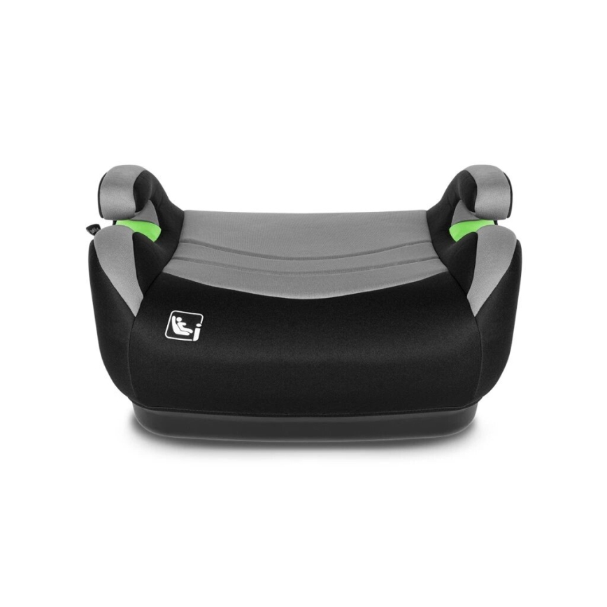 Lionelo - Podižna sjedalica za auto LUUK FIX i-Size 125-150 cm crna/siva