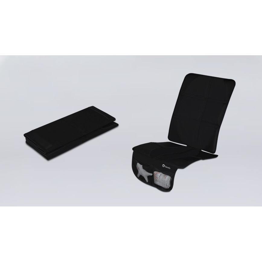 Lionelo - Podloga za autosjedalicu SIKKER Black Carbon