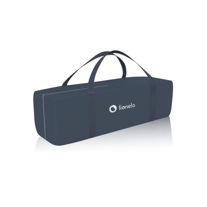 Lionelo - Prenosni krevetić STEFI plavo-sivi