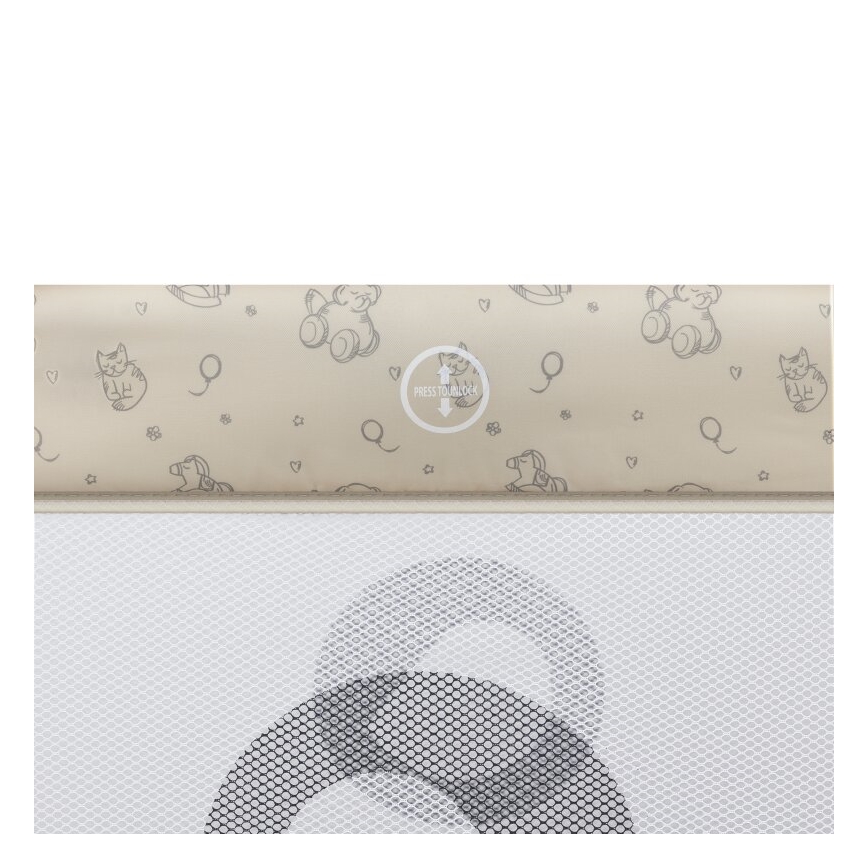 Lionelo - Prenosni krevetić SVEN PLUS bež