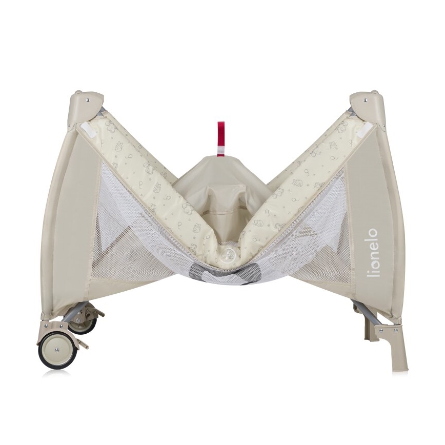 Lionelo - Prenosni krevetić SVEN PLUS bež