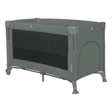 Lionelo - Prijenosni dječji krevetić 3u1 ELLEN, zelena salvija