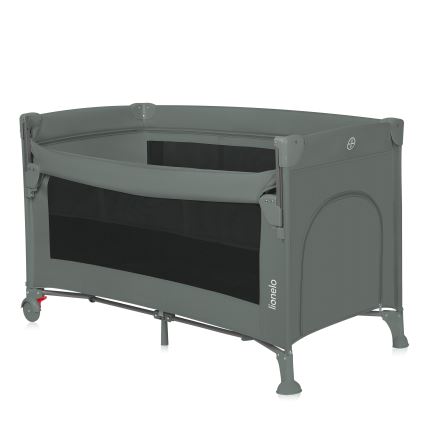 Lionelo - Prijenosni dječji krevetić 3u1 ELLEN, zelena salvija