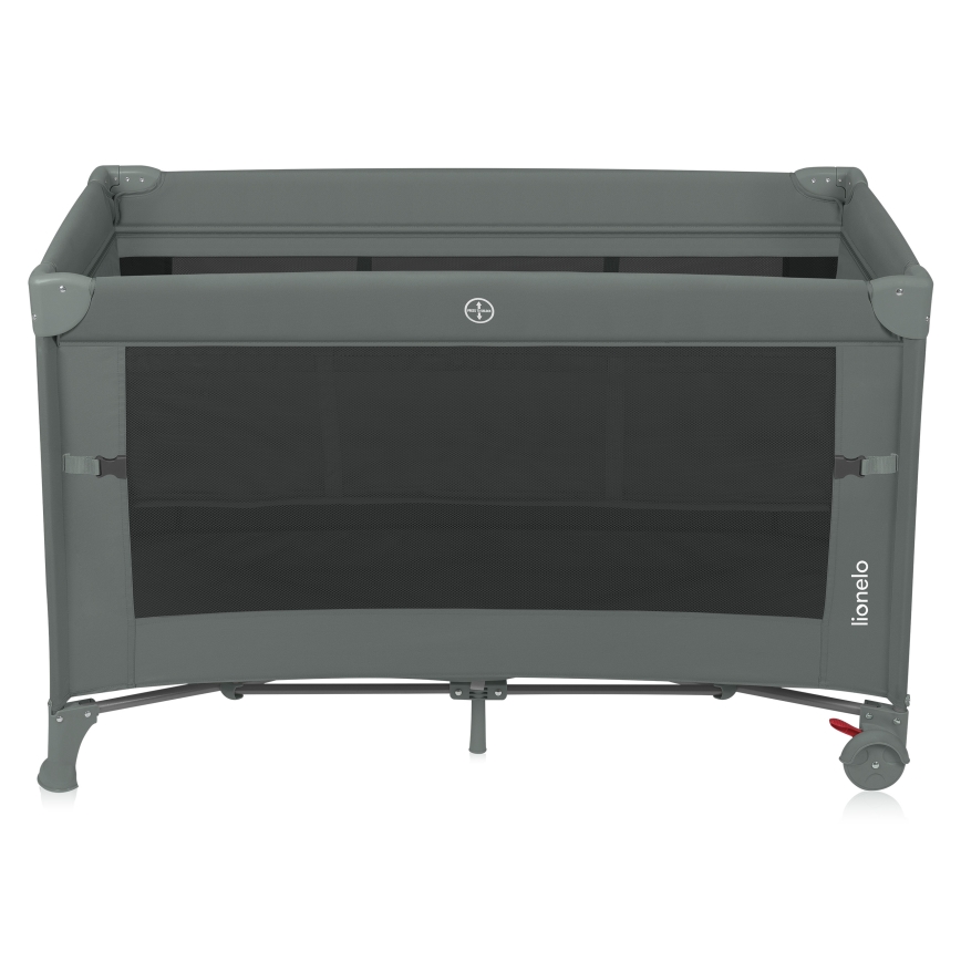 Lionelo - Prijenosni dječji krevetić 3u1 ELLEN, zelena salvija