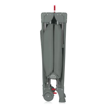 Lionelo - Prijenosni dječji krevetić 3u1 ELLEN, zelena salvija