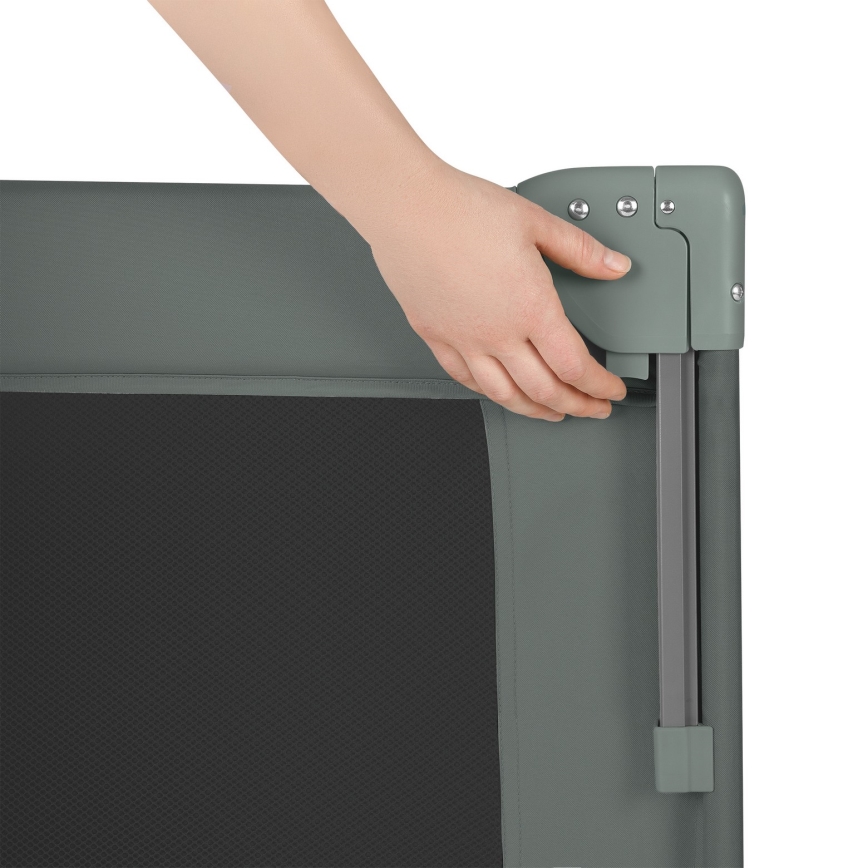 Lionelo - Prijenosni dječji krevetić 3u1 ELLEN, zelena salvija