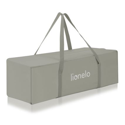 Lionelo - Prijenosni dječji krevetić FLOWER Cappuccino