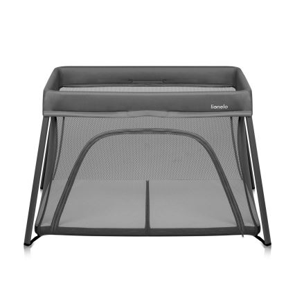 Lionelo - Prijenosni krevetić 3u1 ALICE Grey