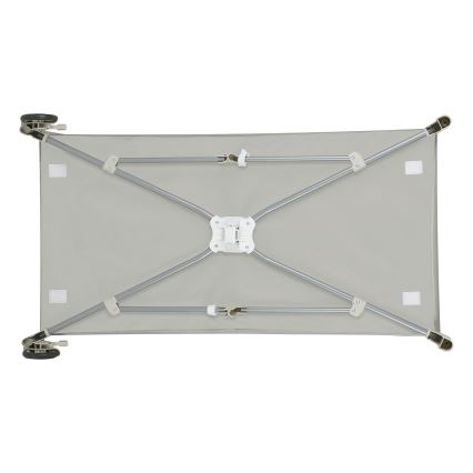 Lionelo - Prijenosni krevetić FLOWER Cappuccino