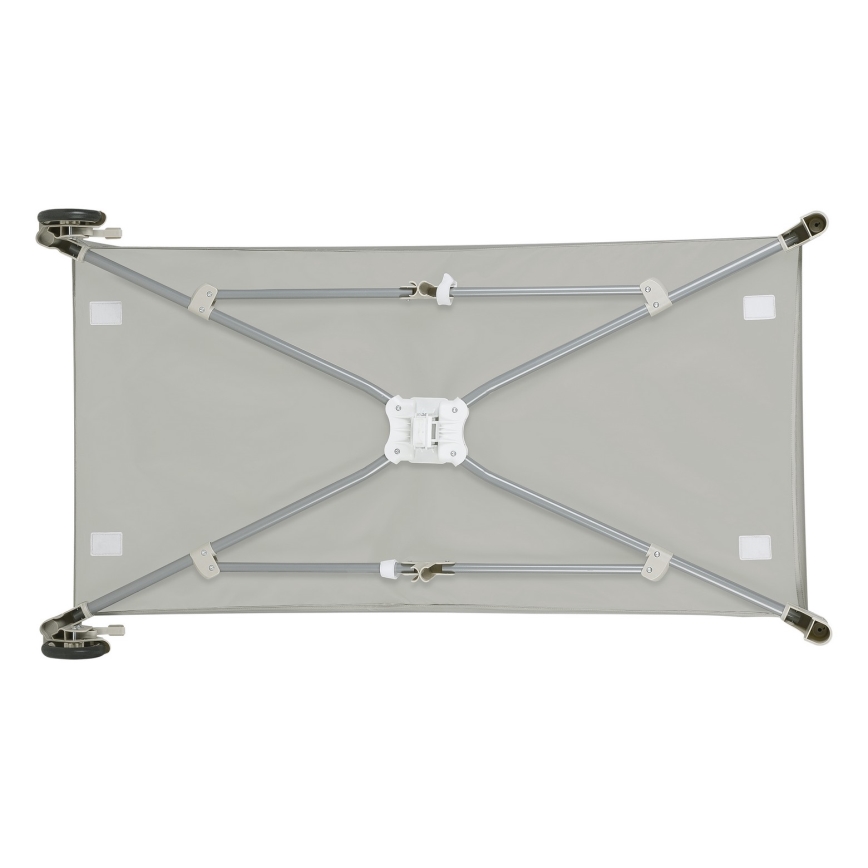 Lionelo - Prijenosni krevetić FLOWER Cappuccino