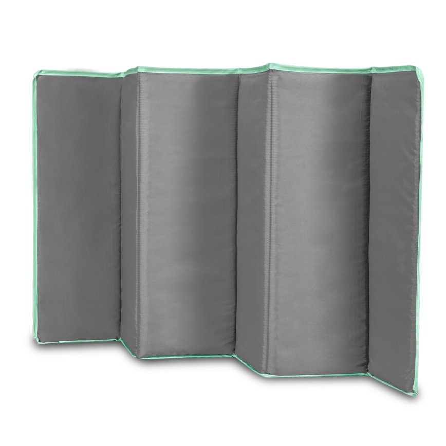 Lionelo - Prijenosni krevetić FLOWER tirkizna