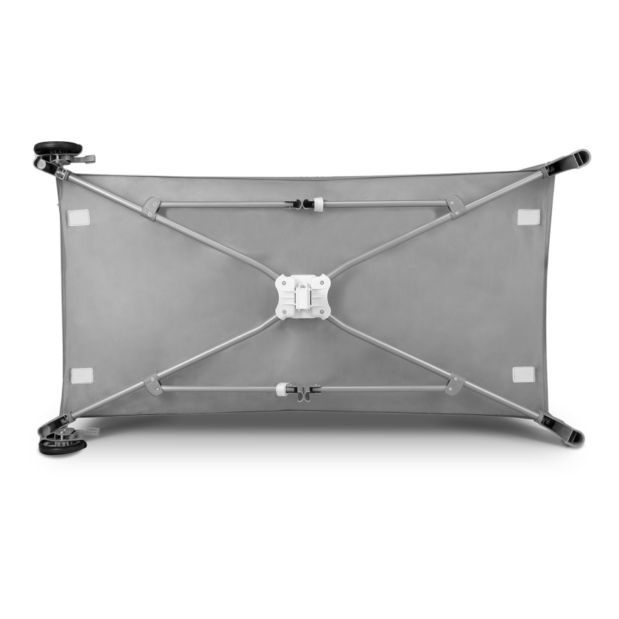 Lionelo - Prijenosni krevetić FLOWER tirkizna