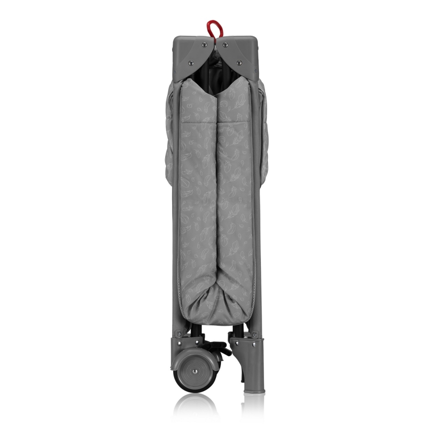 Lionelo - Prijenosni krevetić JASMIN EASY FOLD Grey Stone