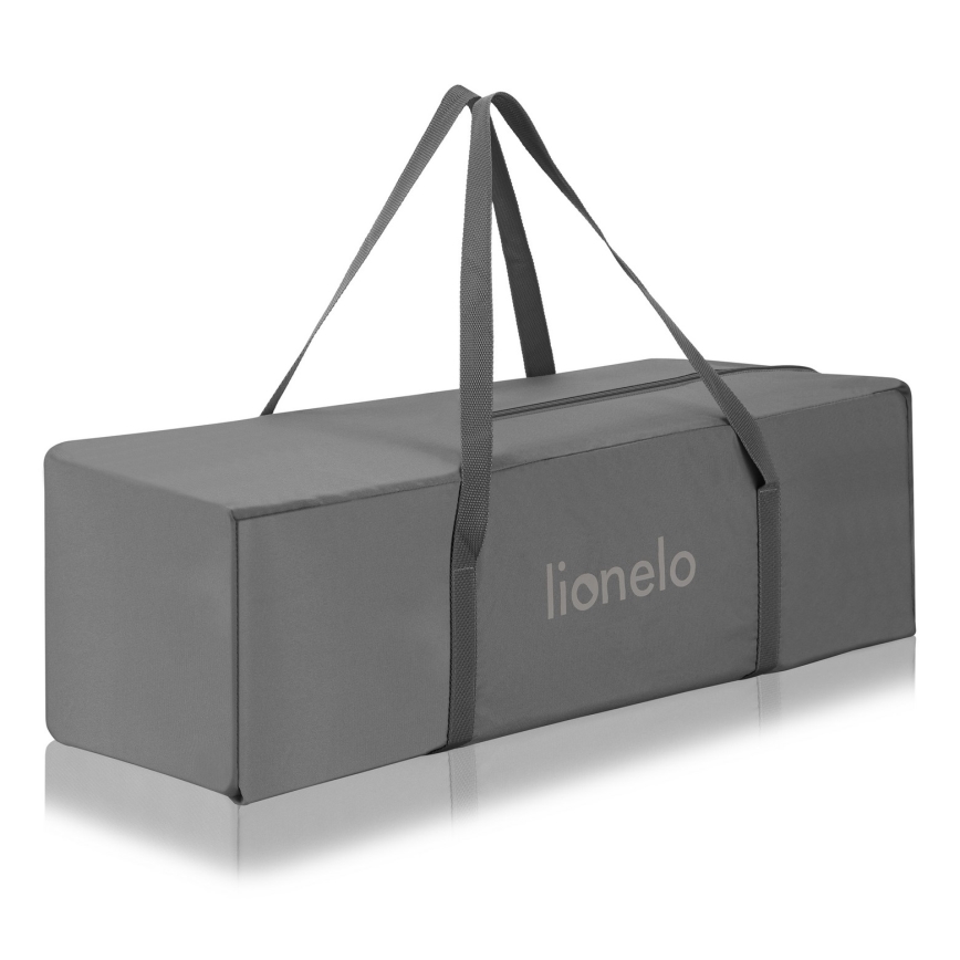 Lionelo - Prijenosni krevetić JASMIN EASY FOLD Grey Stone