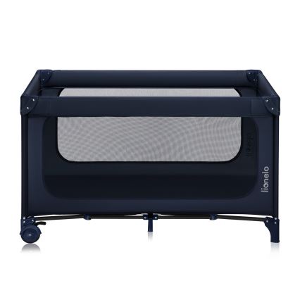 Lionelo - Prijenosni krevetić JASMIN EASY FOLD Mornarsko plava