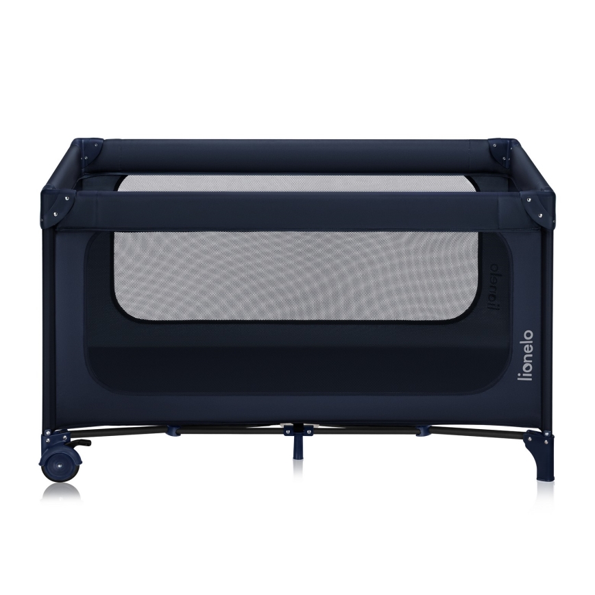 Lionelo - Prijenosni krevetić JASMIN EASY FOLD Mornarsko plava