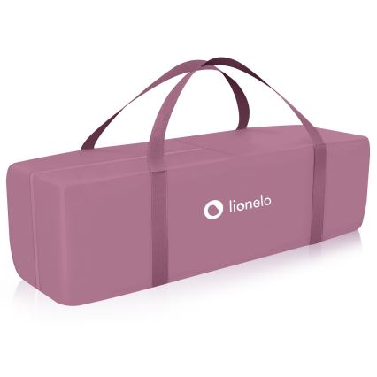 Lionelo - Prijenosni krevetić STEFI PLUS Ružičasta magnolija