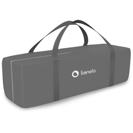 Lionelo - Prijenosni krevetić STEFI PLUS Siva višebojna