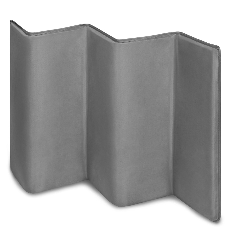 Lionelo - Prijenosni krevetić STEFI PLUS, sivo-bijeli