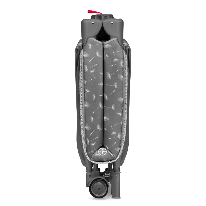 Lionelo - Prijenosni krevetić STEFI PLUS, sivo-bijeli