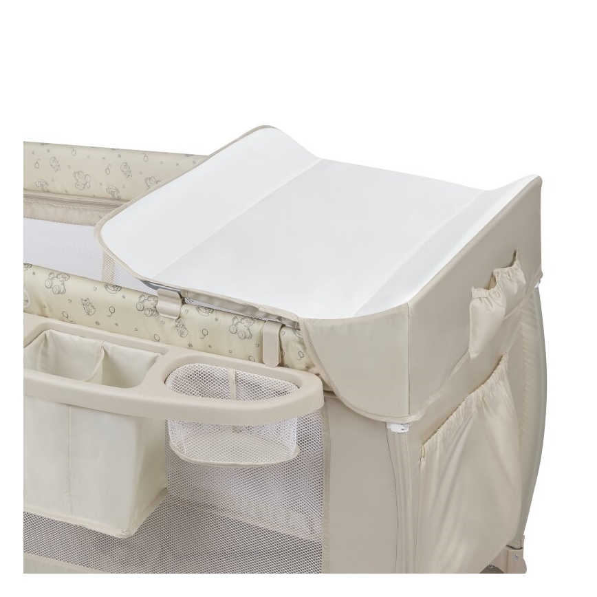 Lionelo - Prijenosni krevetić SVEN PLUS bež