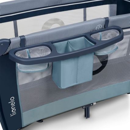 Lionelo - Prijenosni krevetić SVEN PLUS plavi