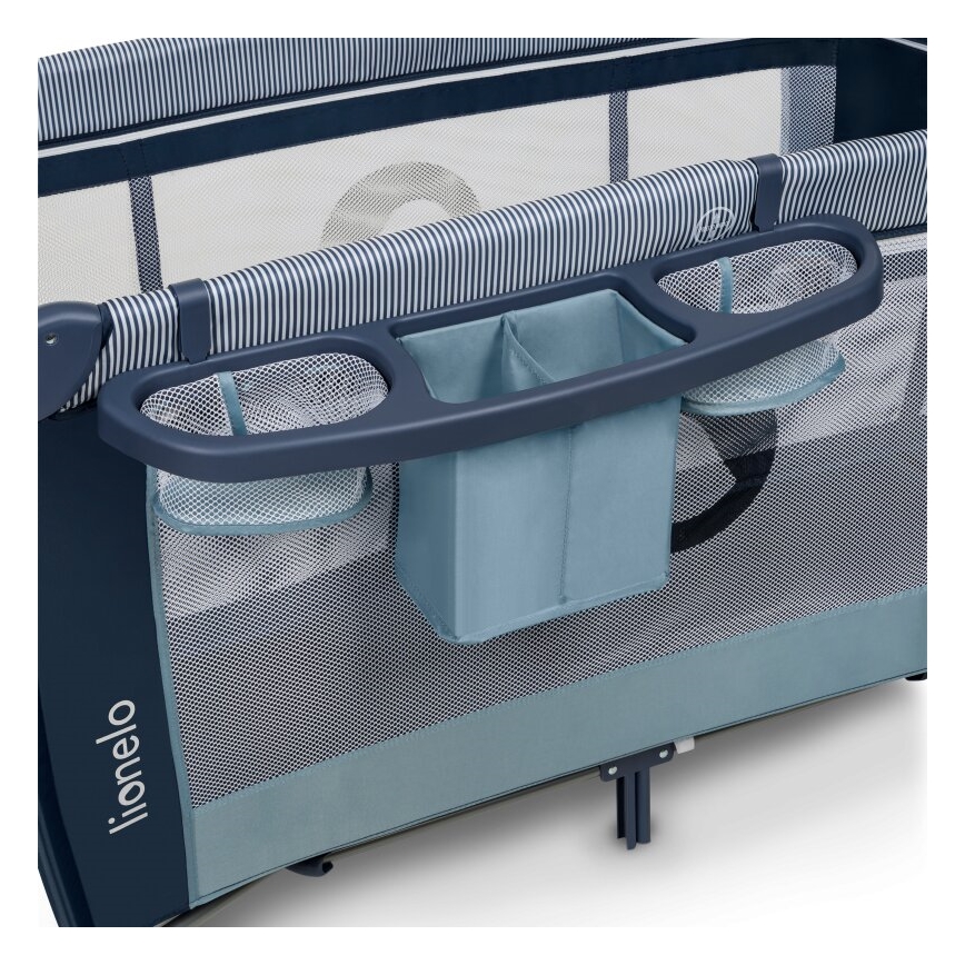 Lionelo - Prijenosni krevetić SVEN PLUS plavi