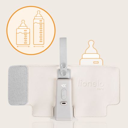 Lionelo - Punjač za bočice za grijanje THERMUP GO PLUS 10W/5V bež